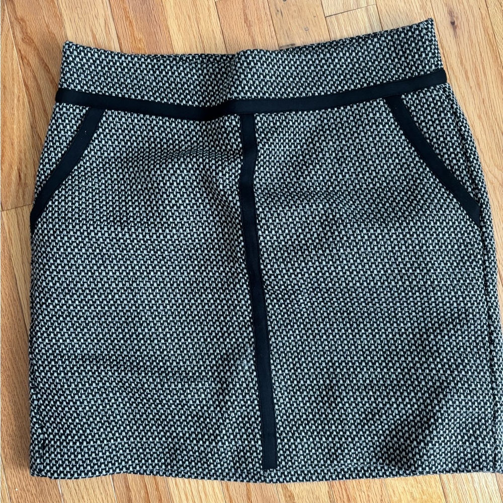Elegant Black and White Women's Skirt